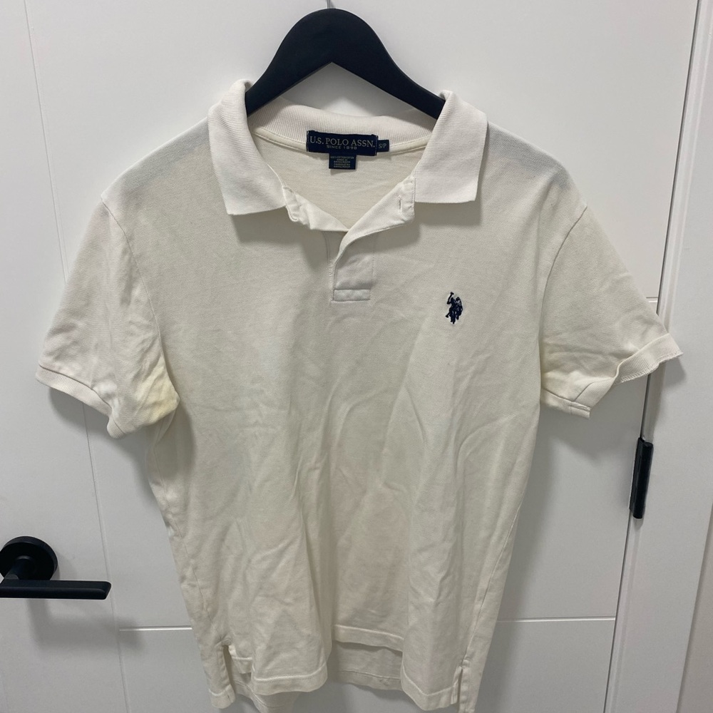 Polo Assn. White polo shirt